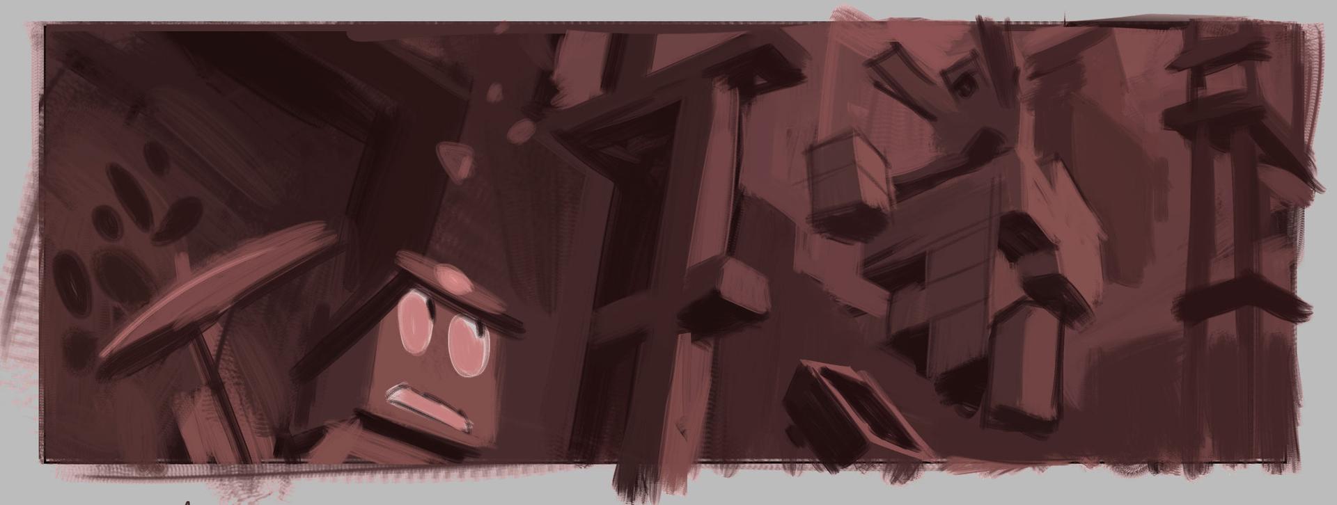 Caves and Cliffs Explorer Concept sketch